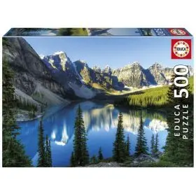 Puzzle 500 Lago en Alberta Educa