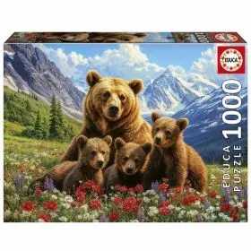 Puzzle 1000 Osos Grizzly Canadá Fsc Educa