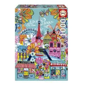 Puzzle 1000 Paris By Car Pintos Fsc Educa