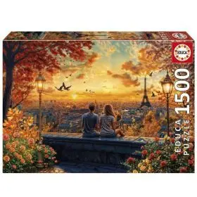 Puzzle 1500 Enamorados en París Fsc Educa