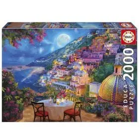 Puzzle 2000 Cita Nocturna Positano Educa