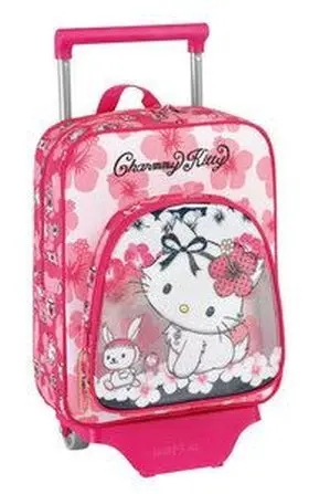 Mochila Infantil C/ Ruedas Charmmy Kitty