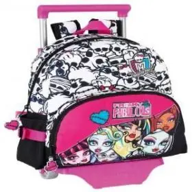 Mini-Mochila con Carro Monster High