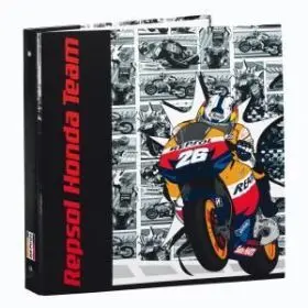 Carpeta Folio 4 Anillas Repsol Honda