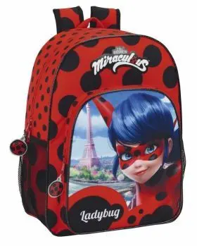Mochila de 33Cm Adapt. Carro Lady Bug