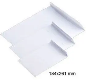 (250) Sobres Autodex Blanco 184X216