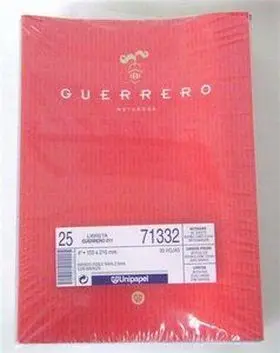 Cuaderno Grapado 4º/A5 2 Rayas 2,5Mm 30H Guerrero Cuartilla Libreta Cuarto