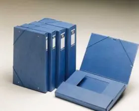 Carpeta Proyectos 5 cm Azul