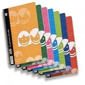 Cuaderno 4º Espiral 5Mm 40 H Tapa Blanda
