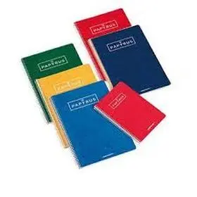 Cuaderno Espiral Fº/A4 2 Rayas 80H Papyrus Libreta Folio