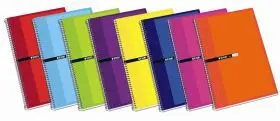 Cuaderno Enri Espiral A4 4X4 100H 70G