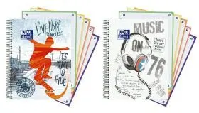 Cuaderno Espiral Fº/A4 Street 120H 5Mm Oxford Libreta Folio