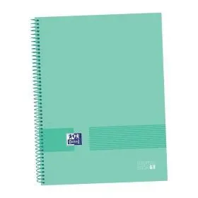 Cuaderno Espiral Fº/A4 5Mm Oxford Microperforado 80H 90G Verde Libreta Folio
