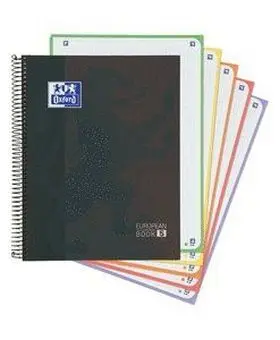 Cuaderno 5 Oxford Cla A4+ 120H(50%) 5X5 Cr te Negr