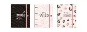 Ringbook Oxford Ani A4+Te Sur + R5 5X5 Pastel