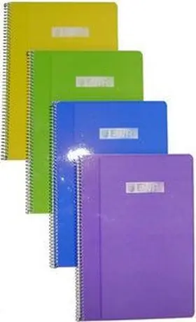 Cuaderno Espiral Fº/A4 Enri 4Mm T. Blanda 80H 60G Libreta Folio