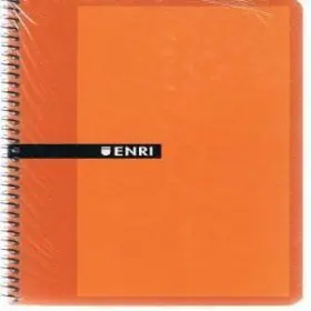 Cuaderno Espiral 4º/A5 1 Linea/Pauta/Raya T. Blanda 80H 60G Enri Libreta Cuarto