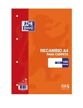 Recambio A4 Liso 90 Gr 4 Taladros Oxford (Papeleria)