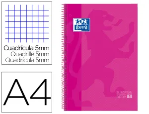 Cuaderno Rosa Oxford Libreta