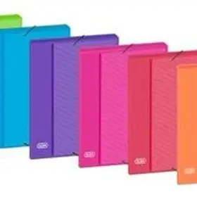 Carpeta Gomas Fº Lomo 25Mm Colores Surtidos Folio Elba