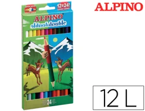 12 Pinturas Doble Punta Alpino Alpino - Masats