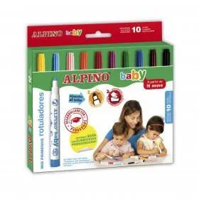Estuche 10 Rotuladores Alpino Baby