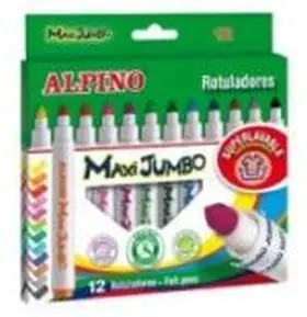 Rotulador Maxi Jumbo Caja 12 Alpino - Masats