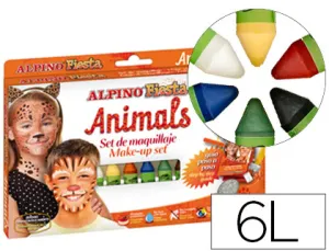 Alpino Fiesta Animals Set Maquillaje