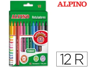 12 Rotuladores Alpino Standard Alpino - Masats