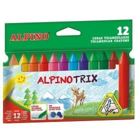Estuche 12 Ceras Alpinotrix
