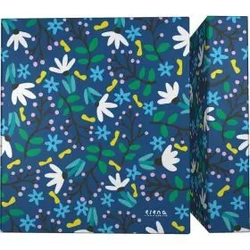 Carpeta 4D40Mm For. A4 Ec24 Blue Garden Grafoplas
