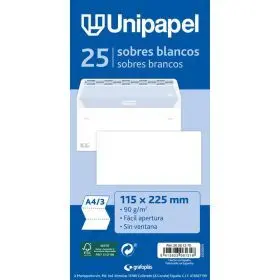 Pq. 25 Sobre Bco 115X225 90G a. fac T. sil Grafoplas