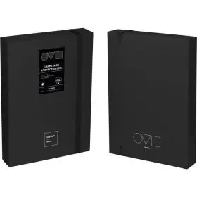 Caja Proyecto 5Cm Uneq Minimal Negro Grafoplas