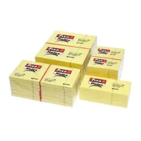 Pack 12 Bloc Not Adh 38X51Mm Fixo Amaril