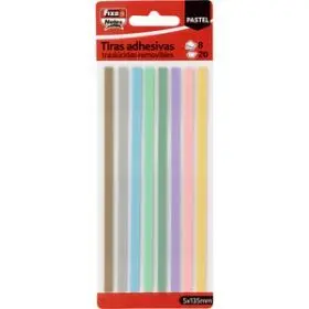 Pack8 Tiras Adh. Pastel 20H 5X135Mm Fixo Grafoplas