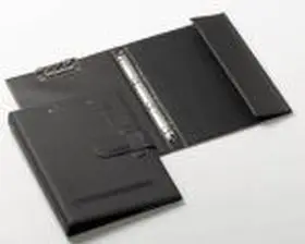 Carpeta Fº Solapa Clip Negra