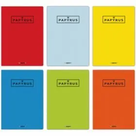 Cuaderno Grapado 4º/A5 Milimetrado M/M Papyrus 48H 90G T. Gofrada Libreta Cuarto