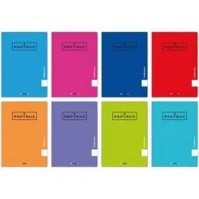 Cuaderno Grapado Tapa Pp A4 48H Papyrus Liso Libreta A4
