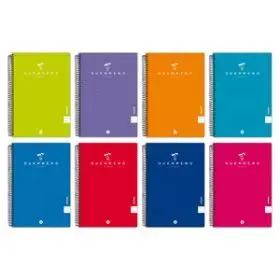 Cuaderno Espiral 4º/A5 1 Linea/Raya Guerrero T. Blanda 80H 90G Libreta Cuarto