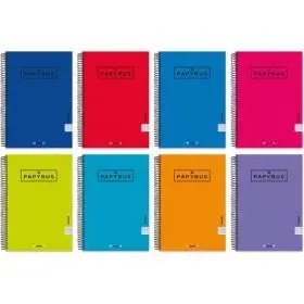 Cuaderno Tapa Forrada Unipapyrus 4º / A5 80H 90G Pauta 3. 5