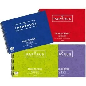 Bloc Dibujo F° Prol. Sin Recuadro sin Taladros 20H Papyrus