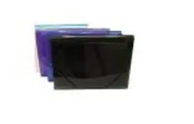 Carpeta Plastico A-4 13 Div. Gomas
