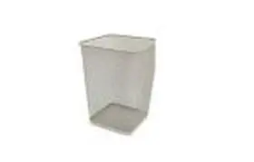 Papelera Rejilla Cuadrada Gris