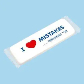 Caja 6 Gomas Miga de Pan Flexible I?Mistakes Nuevo