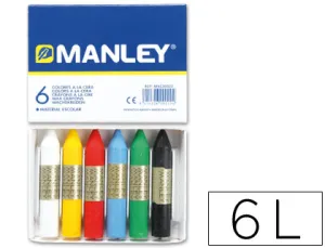 Ceras Manley 6 Colores