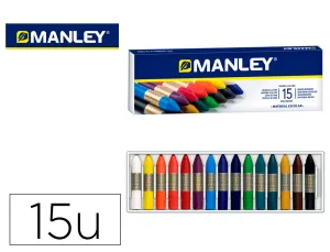 Ceras Manley 15 Colores Manley - Masats