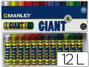 12 Ceras Manley Giantes