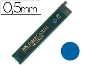 Blister Minas Azules 0,5 Faber-Castell Azul
