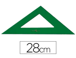 Escuadra Verde Faber 28 cm Faber Castell