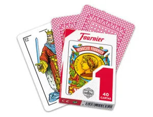 Baraja Española Nº 1 - 40 Naipes Cartas Fournier (En Estuche de Cartón)